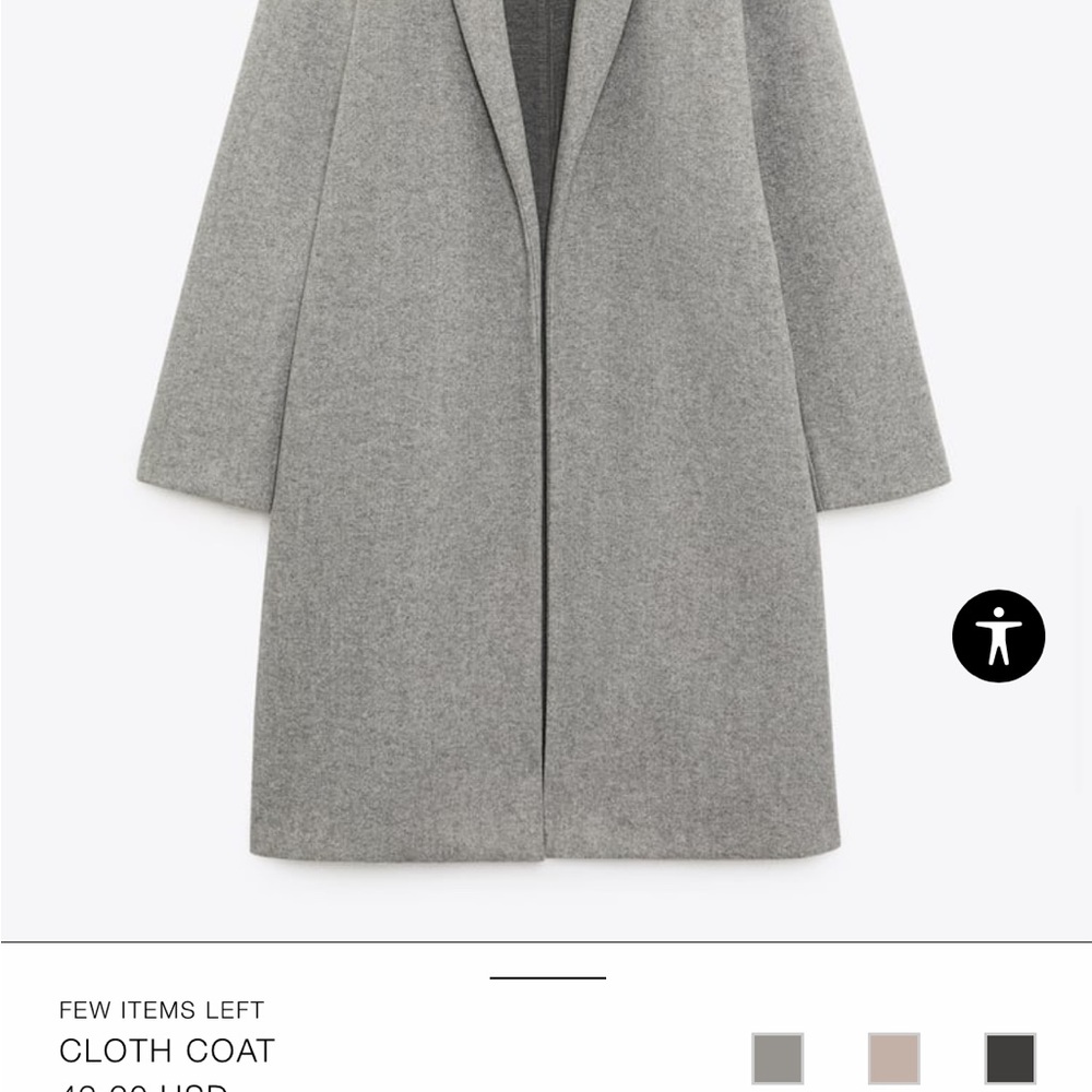 Zara women’s coat